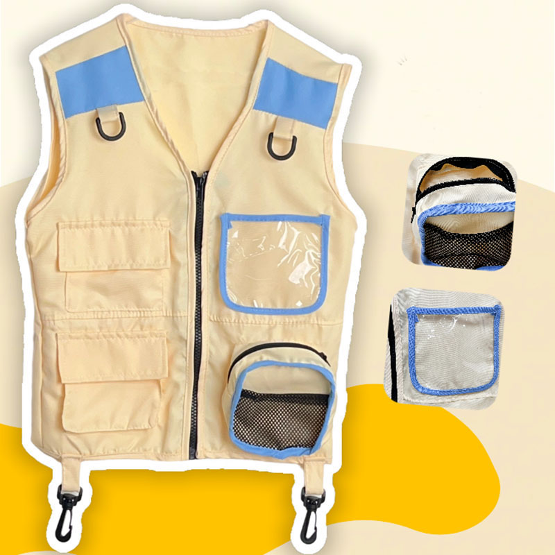 Kids Outdoor Explorer Kit - Kamizelka eksploratora dla dzieci udawaj zagraj