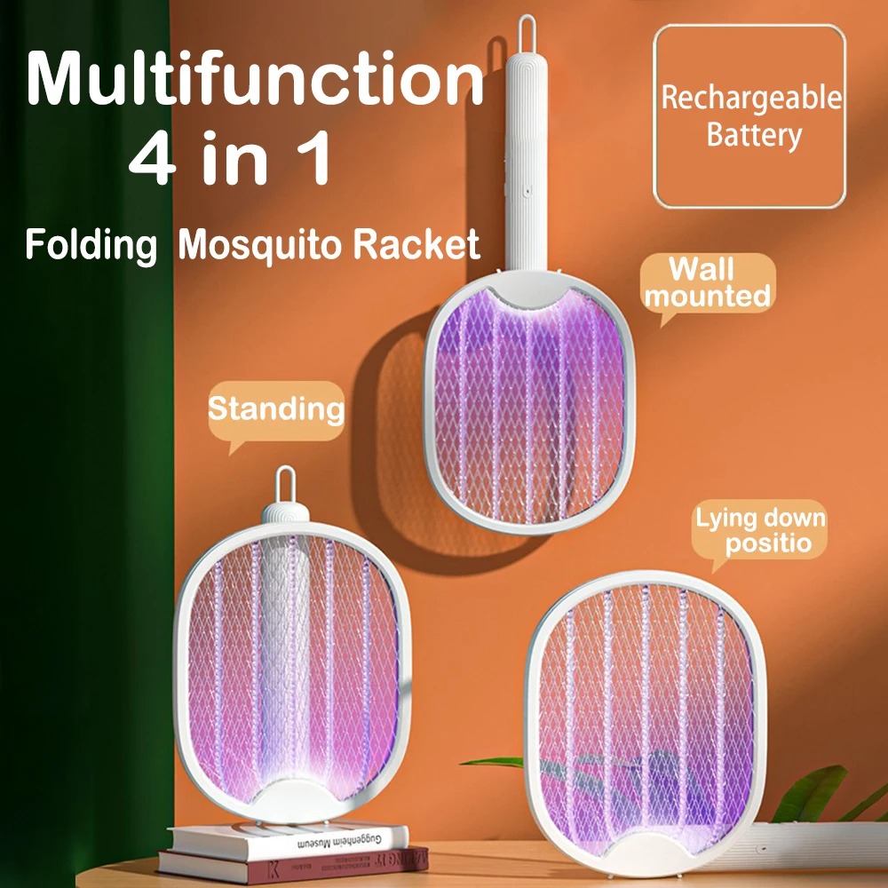 Bug Catching Kit - Elektryczna łapka na komary 3000V, ładowana