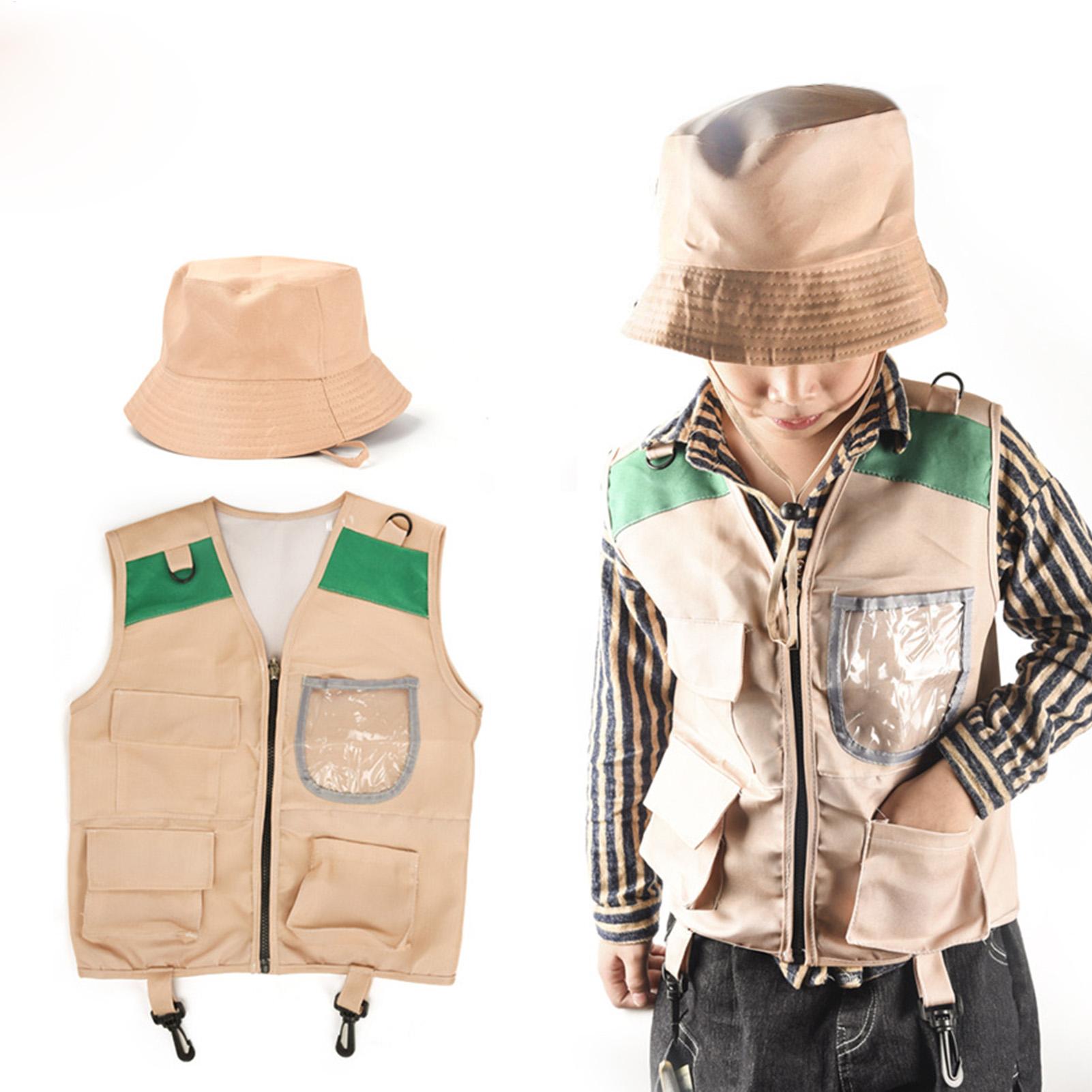 Kids Outdoor Explorer Kit - Zestaw kostiumowy dla dzieci: kapelusz i