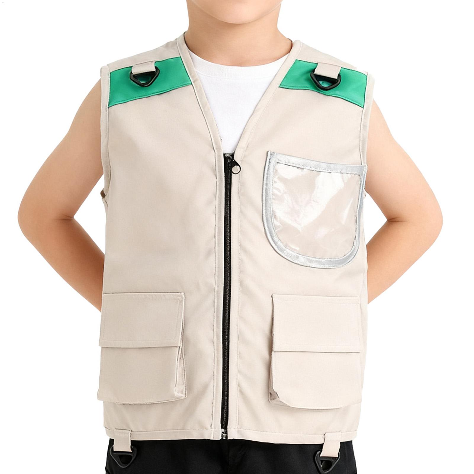 Kids Outdoor Explorer Kit - Kamizelka Przygodnicza dla Dzieci, Strój Safari,