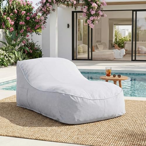 Kids Outdoor Loungers - Krzesło pufowe Hilar Outdoor, materiałowy fotel