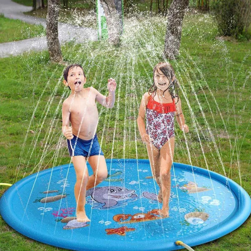 Kids Outdoor Yard Toys - Zabawki wodne dla dzieci, dmuchane okrągłe