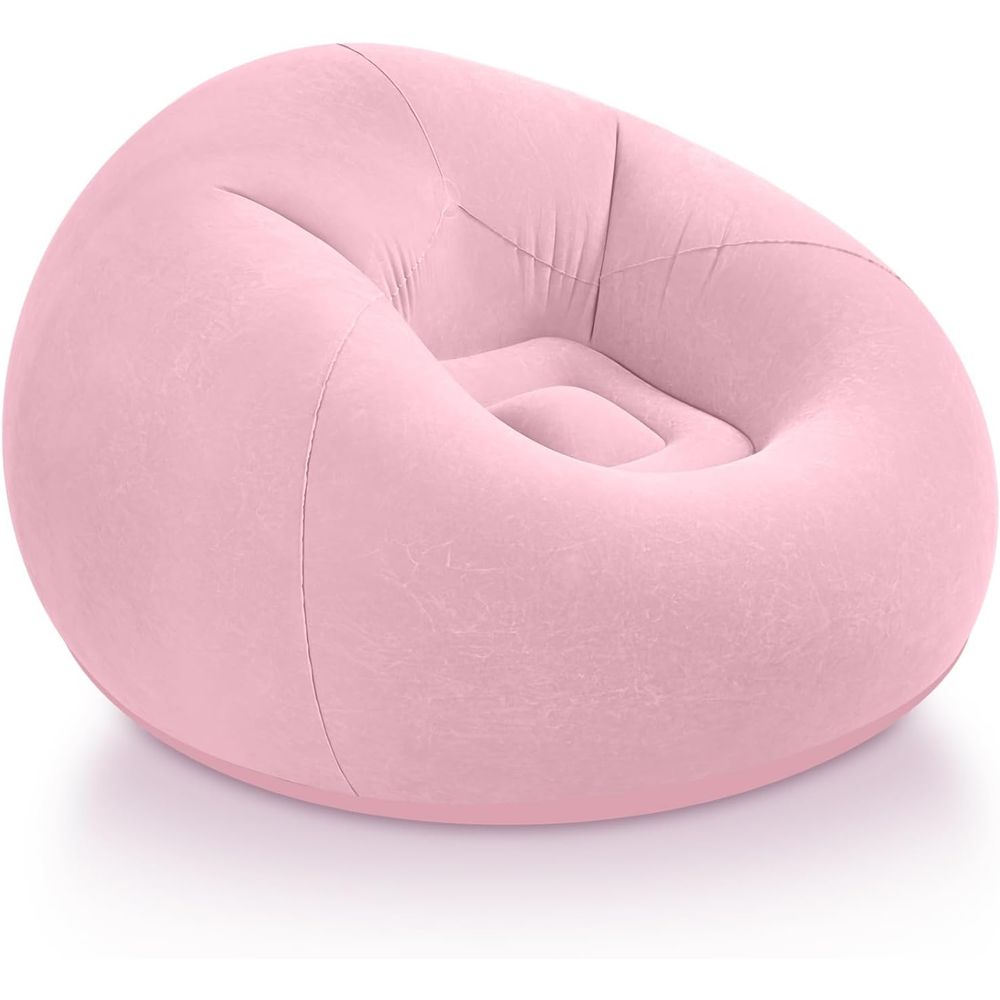 Kids Outdoor Loungers - Nadmuchiwane fotele typu bean bag, różowe