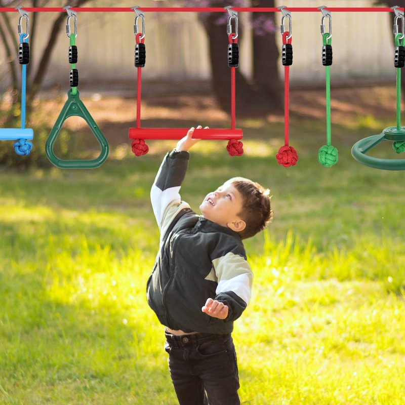 Kids Outdoor Gym Equipment - Zestaw zabawek sportowych dla dzieci do