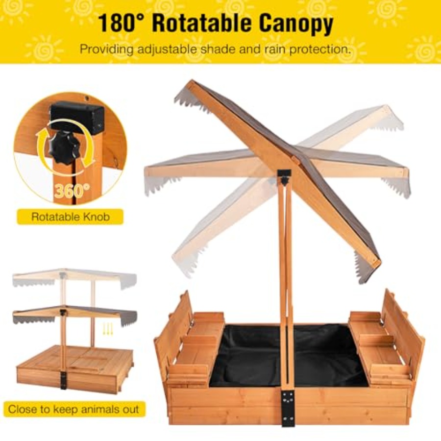 Stół do piasku na zewnątrz dla – Kids Outdoor Bench Table recenzja i cena