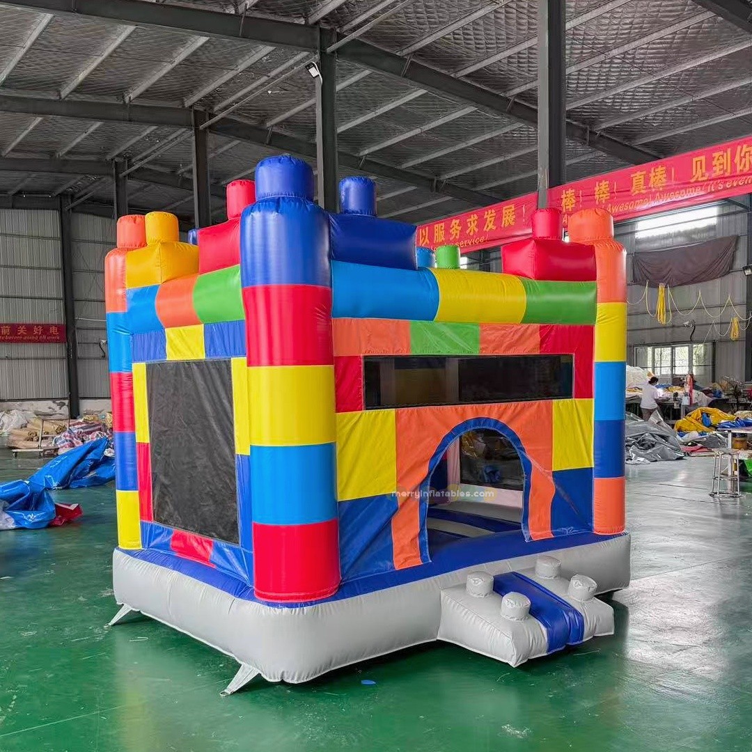 Zamek dmuchany dla dzieci z zj – Kids Outdoor House With Slide recenzja i cena