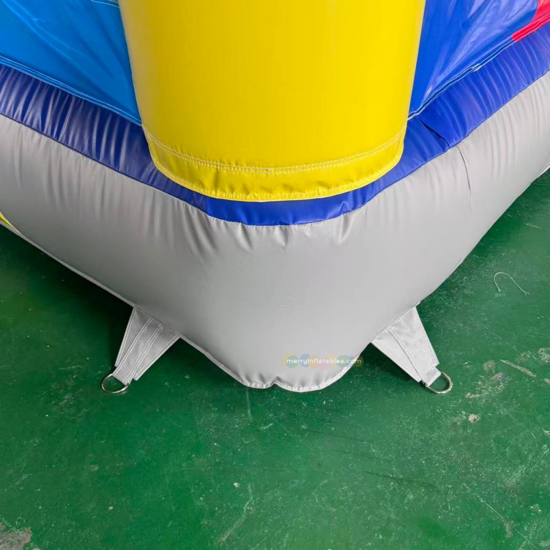 Zamek dmuchany dla dzieci z zj – Kids Outdoor House With Slide recenzja i cena