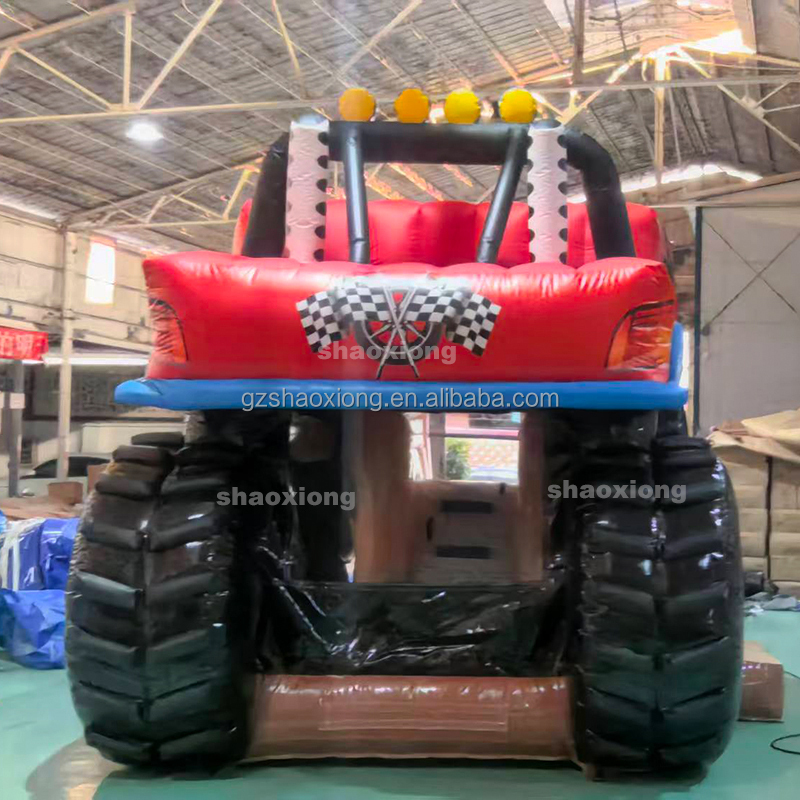 Kombinacja dmuchanego zamku do – Kids Outdoor House With Slide recenzja i cena