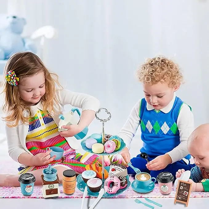 Zestaw do zabawy w kawę, symul – Kids Outdoor Kitchen Diy recenzja i cena