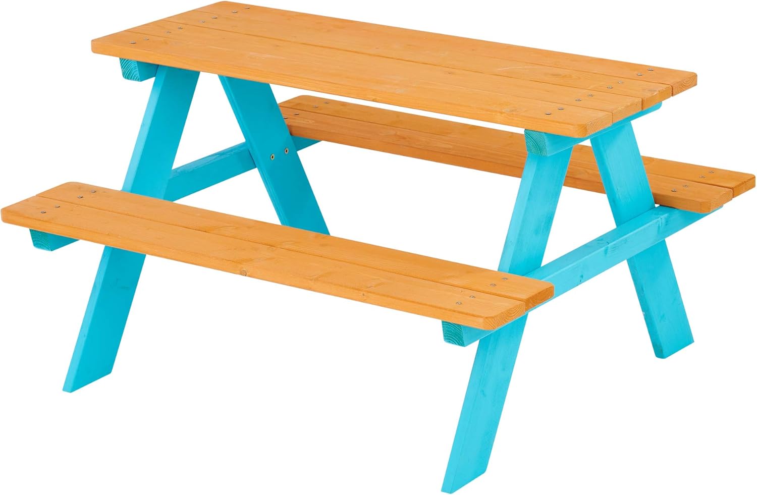 Z-CREAT Dziecięcy Drewniany Ze – Kids Outdoor Bench Table recenzja i cena