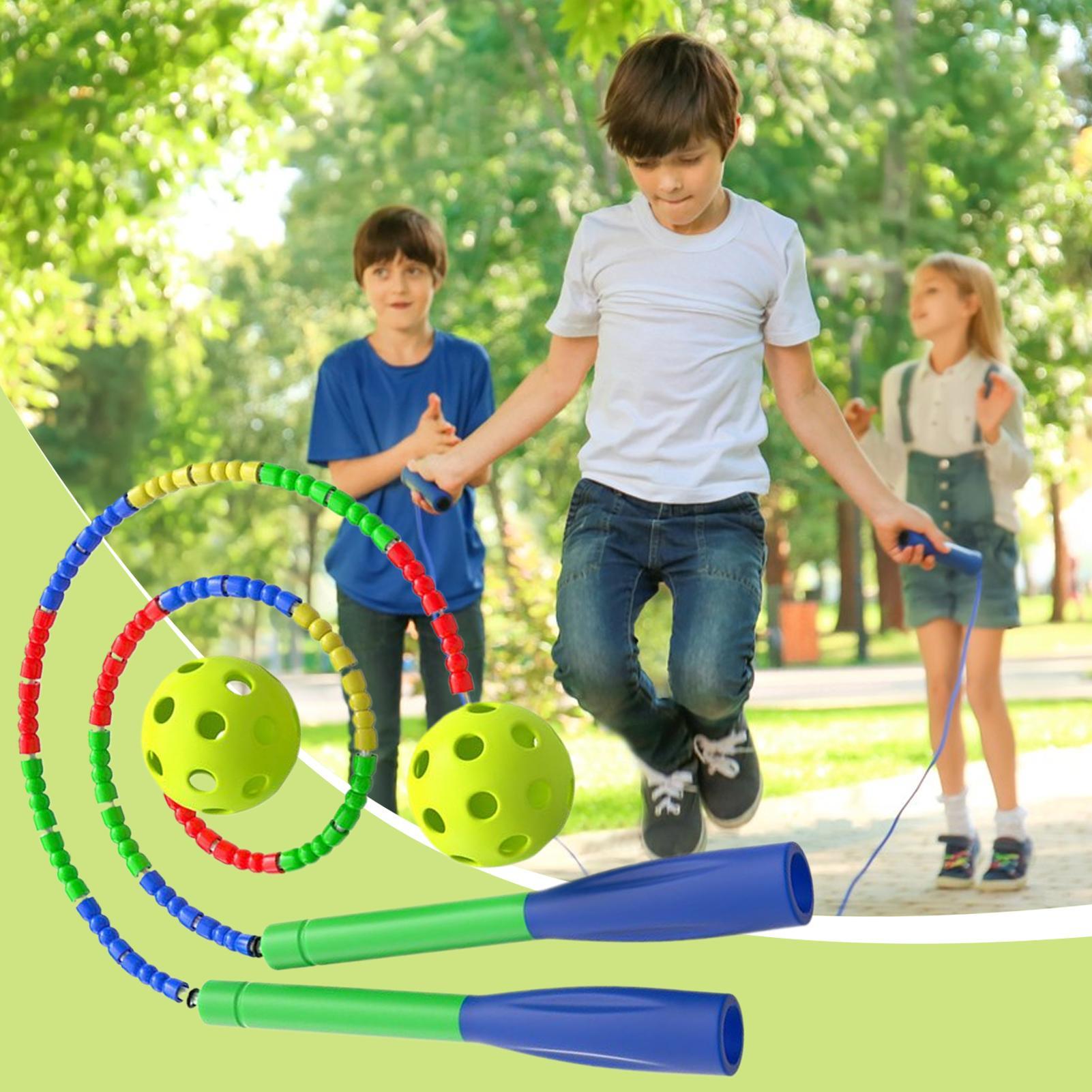 Skakanka z bezprzewodową piłką – Kids Outdoor Gym Equipment recenzja i cena
