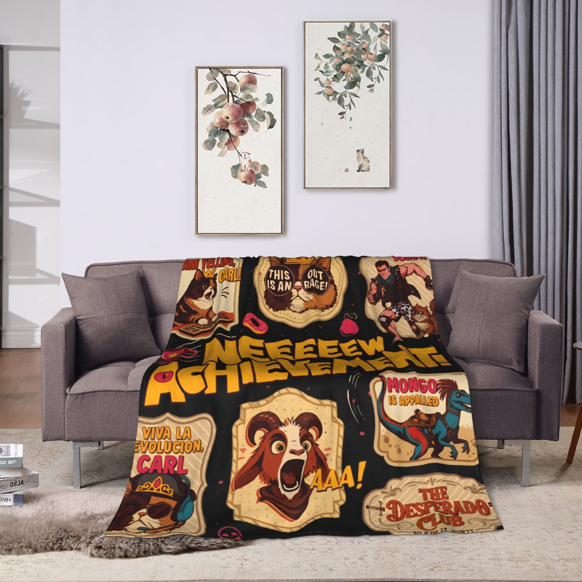 Koc z pluszu Donut Cat Dungeon – Kids Outdoor Ideas recenzja i cena