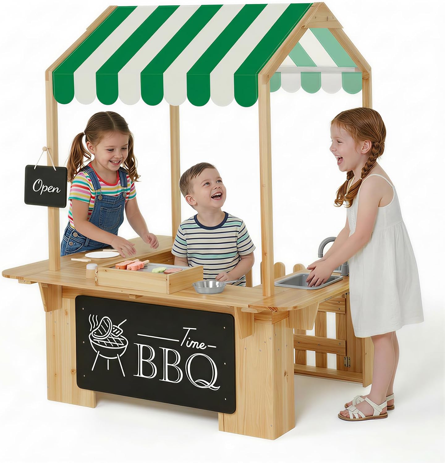 Domek do zabawy dla dzieci na  – Kids Outdoor Mud Kitchen recenzja i cena