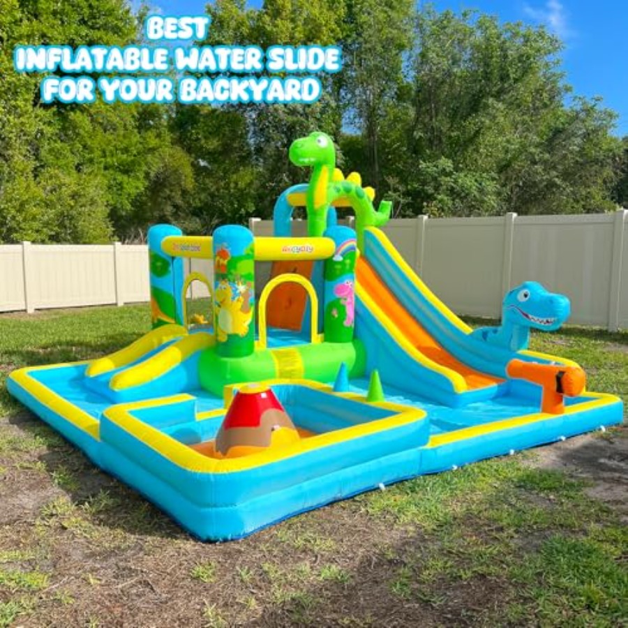 Nadmuchiwana zjeżdżalnia wodna – Kids Outdoor House With Slide recenzja i cena