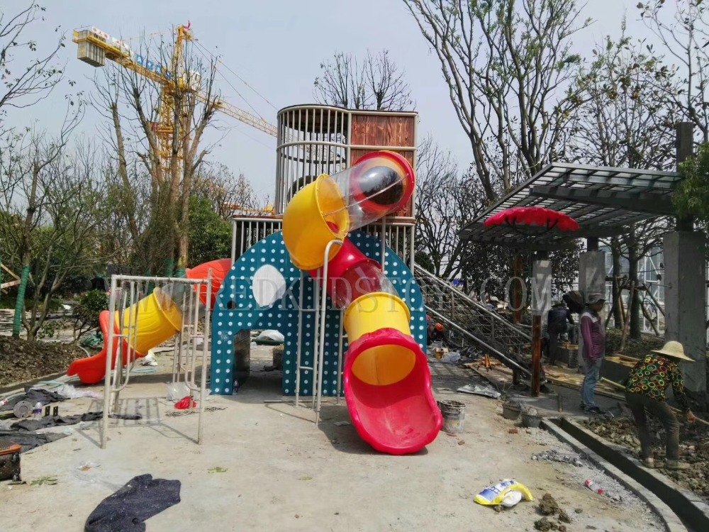 Nowy, certyfikowany CE w 2018  – Kids Outdoor Gym Equipment recenzja i cena