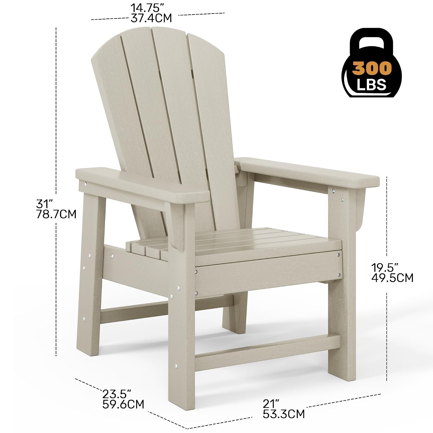 Zestaw 2 krzeseł ogrodowych dl – Kids Outdoor Loungers recenzja i cena