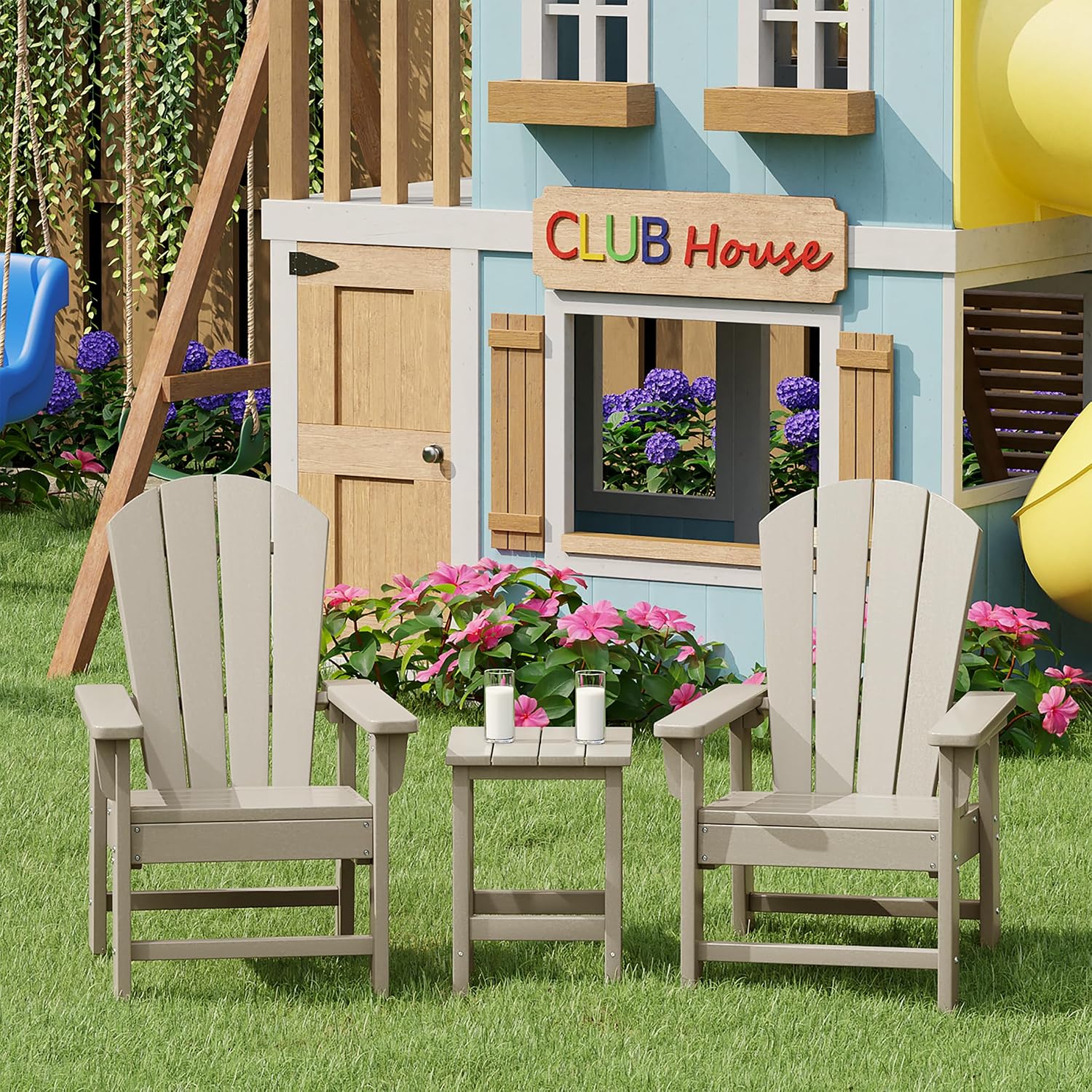 Zestaw 2 krzeseł ogrodowych dl – Kids Outdoor Loungers recenzja i cena