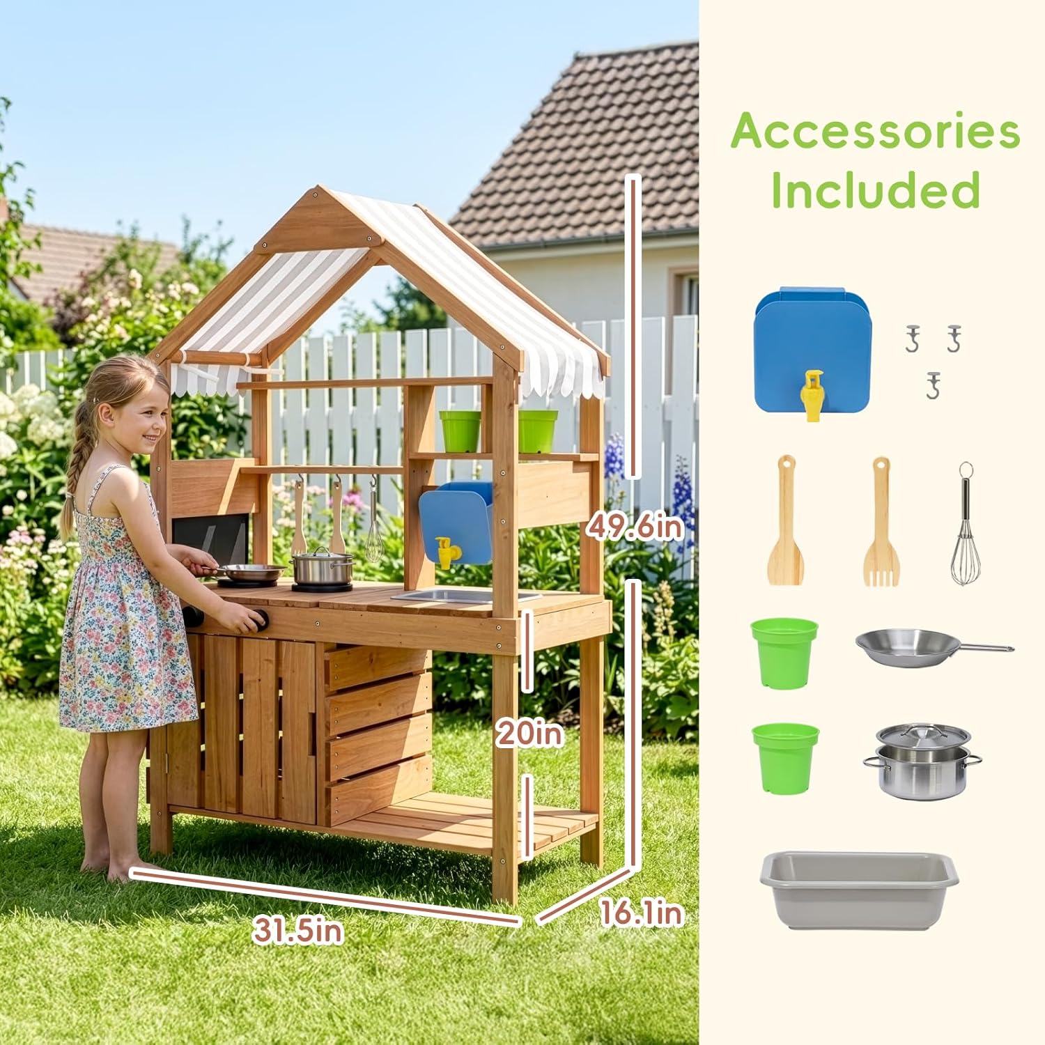 # Kuchnia błotna, zestaw do za – Kids Outdoor Mud Kitchen recenzja i cena