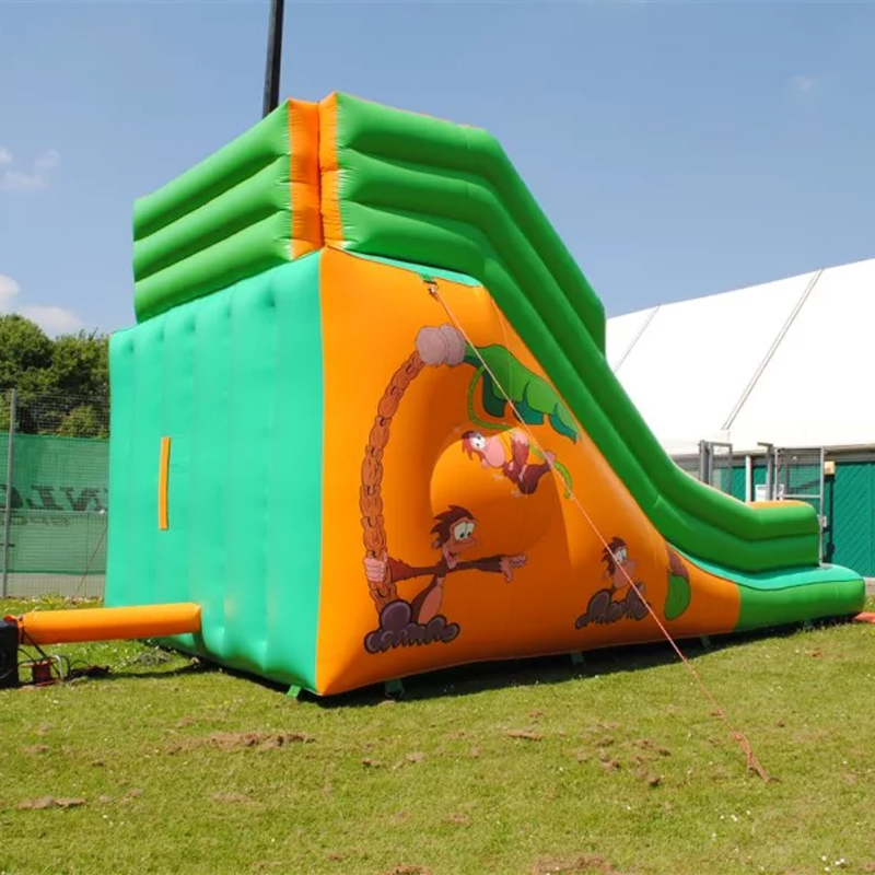 Zjeżdżalnie dmuchane, dmuchany – Kids Outdoor House With Slide recenzja i cena
