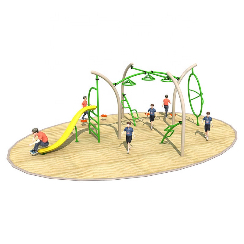 Metalowe drążki do wspinaczki  – Kids Outdoor Gym Equipment recenzja i cena