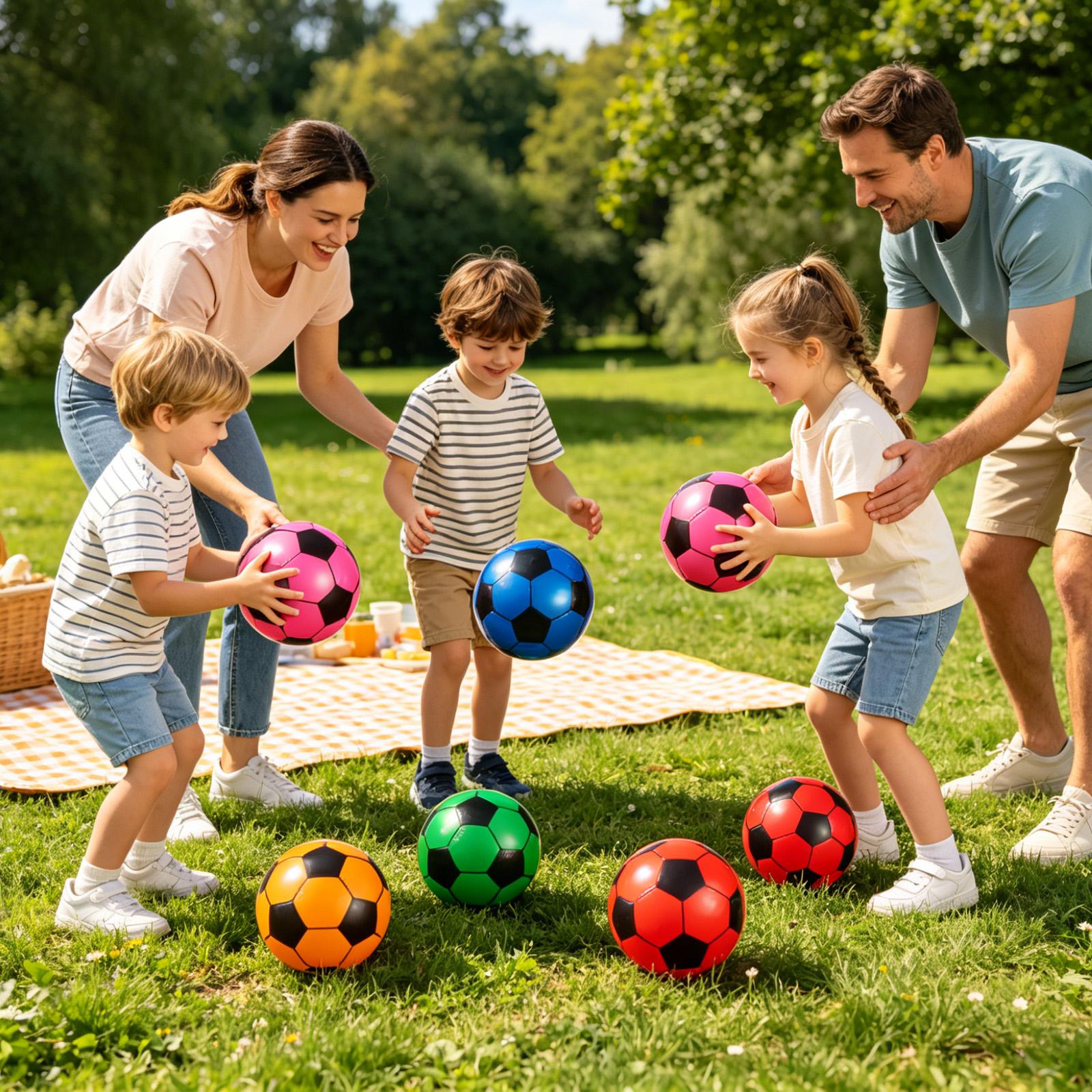 Piłka Nożna Nadmuchiwana 6 Szt – Kids Outdoor Yard Toys recenzja i cena