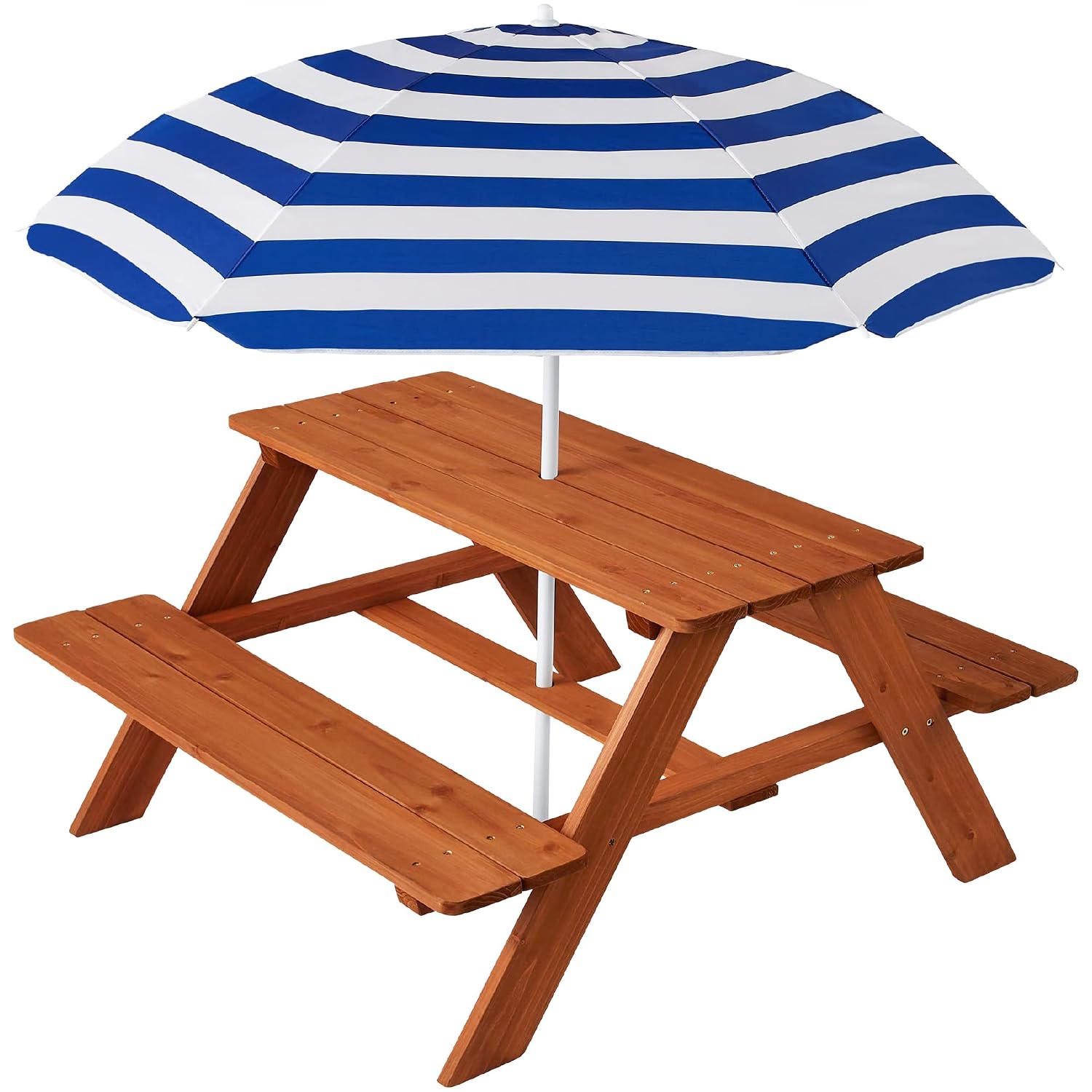 Drewniany stół piknikowy dla d – Kids Outdoor Bench Table recenzja i cena