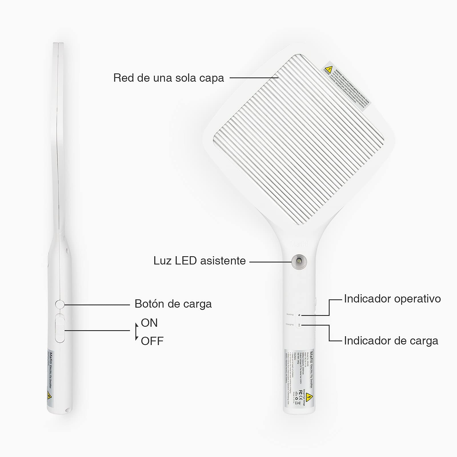 Mafiti Swatter potężny USB aku – Bug Catching Kit recenzja i cena